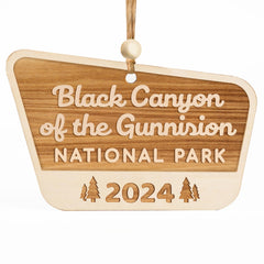 Wood National Park Ornament Black Canyon of the Gunnison National Park gift