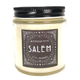 Wood wick candle Salem cardamom and cedar fragrance
