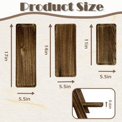 Pansente wooden serving tray 3-tier product image