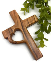 Wooden Cross for Wall made from olive wood