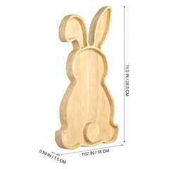 Wooden serving platter shown with assorted snacks