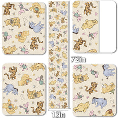 Woodland animal table runner suitable for long dining tables