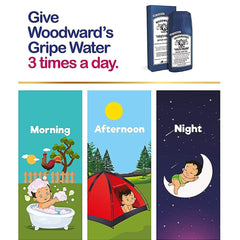 Alcohol-free Woodward's gripe water 200ml bottle