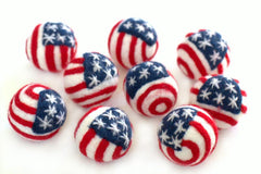 Wool felt balls for decor or gift giving