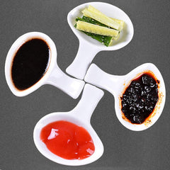 Ceramic chopsticks rest designed by Woonsoon
