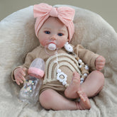 WOOROY Realistic Reborn Baby Dolls 18 inch girl with weighted body