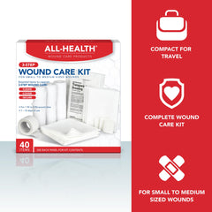 Antiseptic wipes 4.75x7.75 in All Health kit image