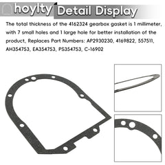 4 pack gasket set for KitchenAid transmission case