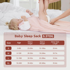 Wrrernsin sleep sack size L length 33 inches