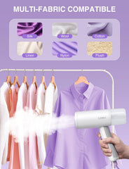Wrinkle remover steamer with portable design