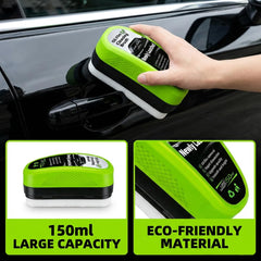 Windshield polish brush packaging with WRLYQQ branding