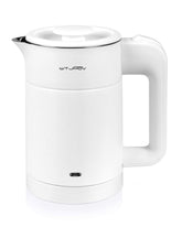 WTJMOV 0.6L small electric tea kettle white