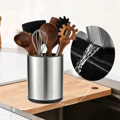 Non-slip base utensil holder for kitchen counter by WZLL.SLSP