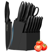XANAPON Knife Set 14 pieces 8 inch chef knife blade