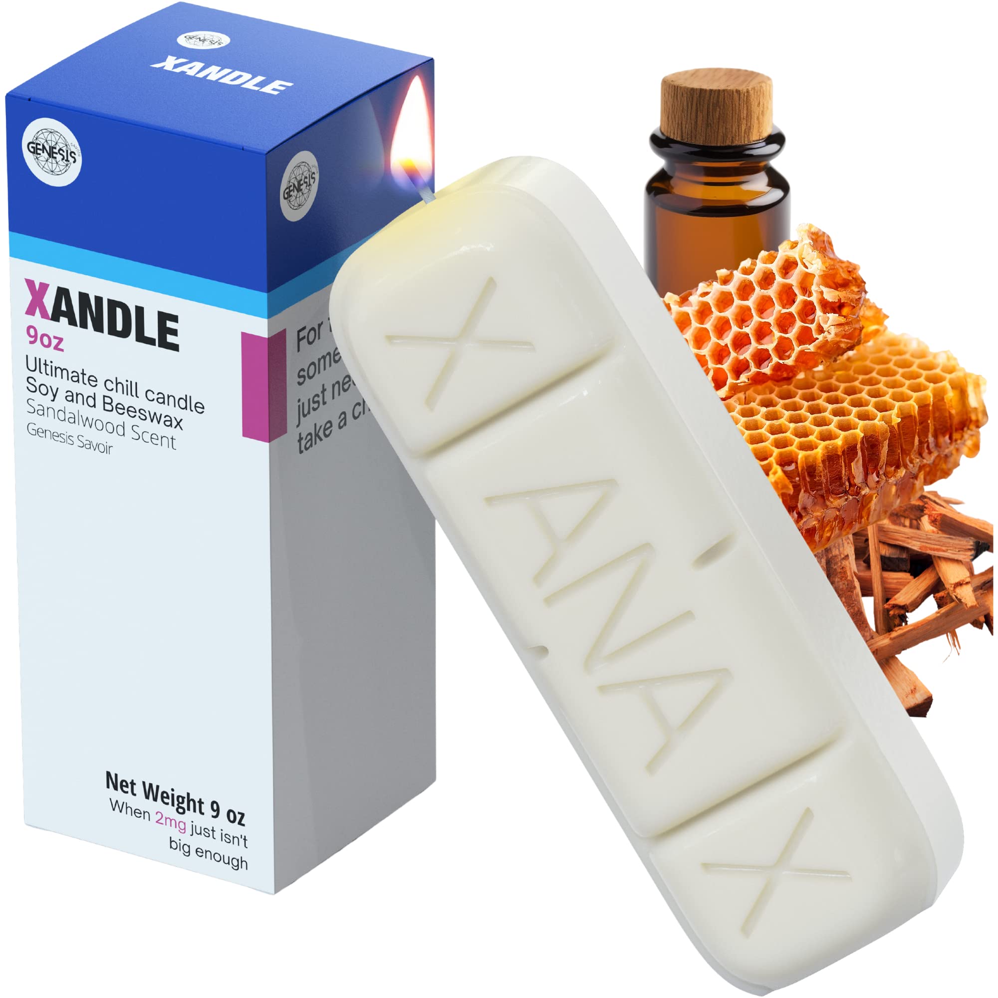 Xanax Candle with Gift Box by XANDLE product photo