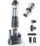 XenonLab Handheld Vacuum silver color product packaging