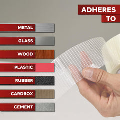 Extreme Fiberglass Reinforced Cross Strapping Tape