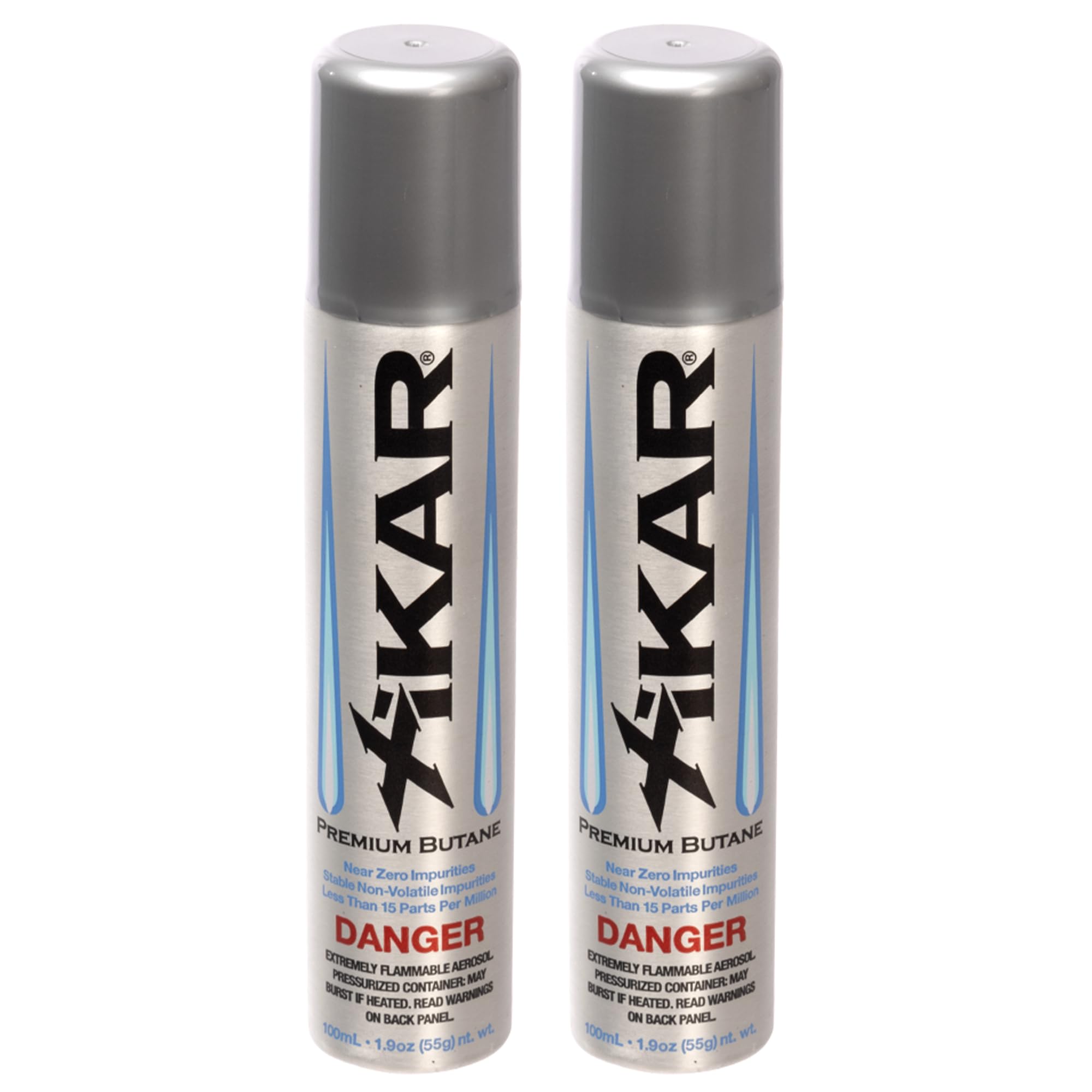 Xikar PUROFINE butane fuel refill 100ml 2 pack canisters