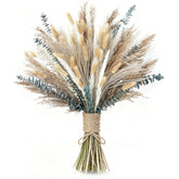 xins convey dried pampas grass light brown bouquet