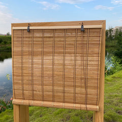 XIUXIU bamboo roller shades for window interiors