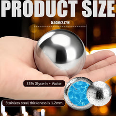 XL 55mm whiskey cooling balls for fast chilling