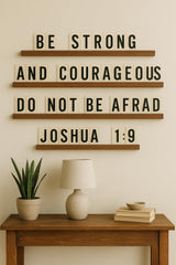 XL Letterboard wooden wall decor