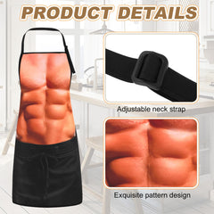 Adjustable apron size 27.55 x 31.49 inches 70 x 80 cm