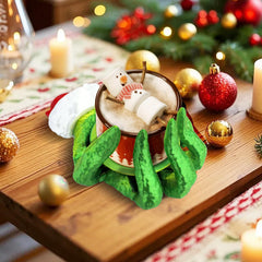 Xmas bar coaster suitable for office and home decor