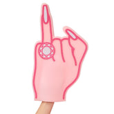 xo fetti xl engaged foam ring finger bachelorette party gift