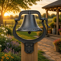 Wall mounted hand bell by XtremepowerUS with mounting bracket