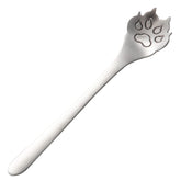 XUYUH cat paw stainless steel coffee spoon with long handle
