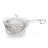 Yama Kysus Side-Handle Teapot 10 oz with stainless steel mesh filter