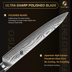 Single bevel yanagiba design for sashimi cuts