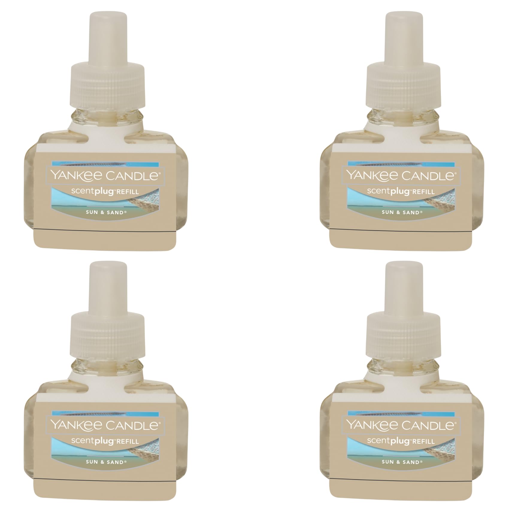 Yankee Candle Sun and Sand ScentPlug Refill 4-Pack image 1