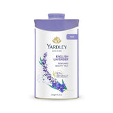 Yardley English Lavender perfumed talc 250 g packaging