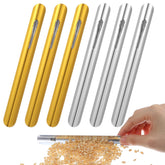 YBEATY 6 Pcs Table Crumbers Sweepers set with silver and gold finishes