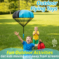 Tangle-free parachute toy by Yeeeasy for outdoor play