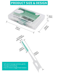 YEERSUO dental picks green color with storage box