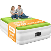 YENING full size air mattress with built in pump