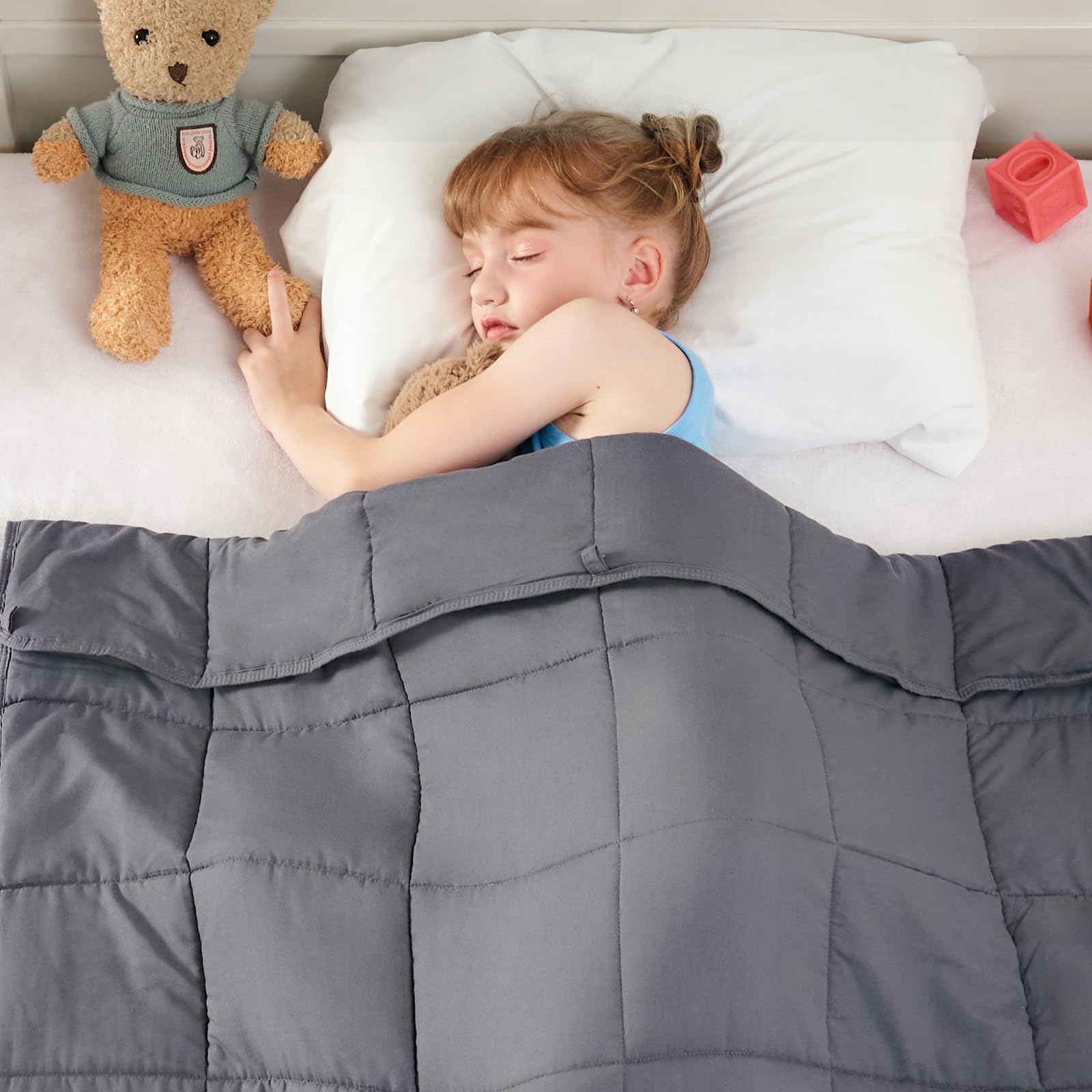 yescool weighted blanket 36x48 grey