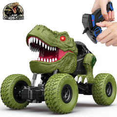 YEZI remote control dinosaur car front view for kids