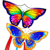 YFAFENGS 2 Pack butterfly and skull kite set for kids