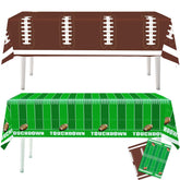 YGSEPCC football party decorations tablecloth 54 x 108 inch size