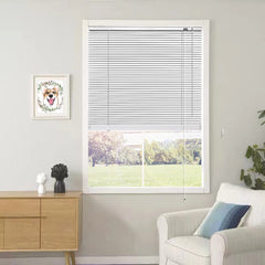 YIIBAII mini blinds 31W x 64H with 1 inch aluminum slats