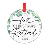 Yippee Daisy 1st Christmas Retired ornament in box ready to hang