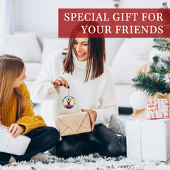 Yoga Ornament with Card for Women Gift