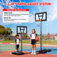 Reinforced steel frame for durable basketball hoop