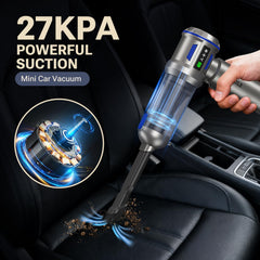 27000PA suction car vacuum and air duster
