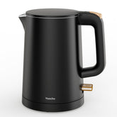 Yoochu small electric kettle black 0.8L exterior