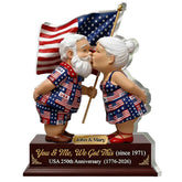 You & Me We Got This 250th anniversary plaque for couples in acrylic